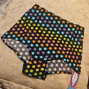 Colorful Star Patterned Highwaisted Panty